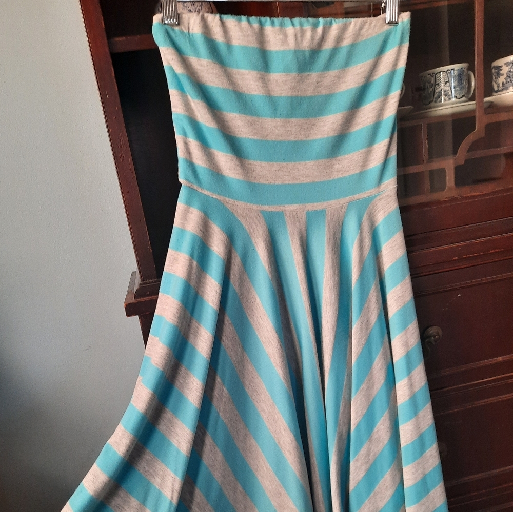 2008 Maurice's Strapless Bandeau Dress Fits XS To MEDIUM